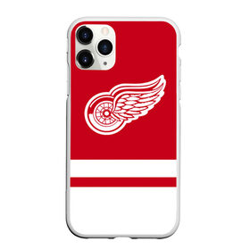 Чехол для iPhone 11 Pro матовый с принтом Детройт Ред Уингз в Курске, Силикон |  | detroit | detroit red wings | hockey | nhl | red wings | usa | детройд | детройт | детройт ред уингз | нхл | ред уингз | спорт | сша | хоккей | шайба