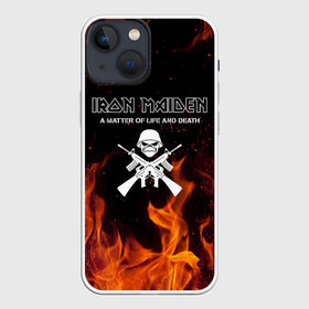 Чехол для iPhone 13 mini с принтом IRON MAIDEN | АЙРОН МЕЙДЕН (Z) в Курске,  |  | iron maiden | адриан смит | брюс дикинсон | дэйв мюрреи | железная дева | нико макбрэйн | стив харрис | яник герс