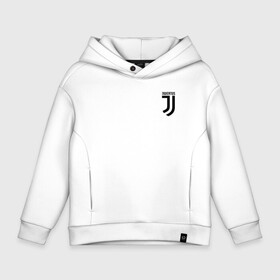 Детское худи Oversize хлопок с принтом JUVENTUS | ЮВЕНТУС (Z) в Курске, френч-терри — 70% хлопок, 30% полиэстер. Мягкий теплый начес внутри —100% хлопок | боковые карманы, эластичные манжеты и нижняя кромка, капюшон на магнитной кнопке | cr7 | fc juventus | football | juve | juventus | ronaldo | sport | роналдо | спорт | футбол | ювентус