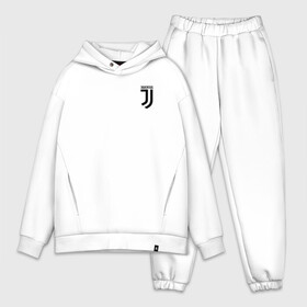 Мужской костюм хлопок OVERSIZE с принтом JUVENTUS | ЮВЕНТУС (Z) в Курске,  |  | cr7 | fc juventus | football | juve | juventus | ronaldo | sport | роналдо | спорт | футбол | ювентус