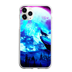 Чехол для iPhone 11 Pro Max матовый с принтом Ночь Волк Луна в Курске, Силикон |  | illustration | moon | night | space | wolf | астрономия | волк | иллюстрация | космос | луна | ночь