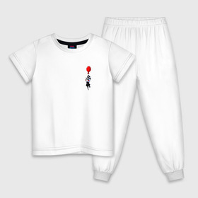Детская пижама хлопок с принтом FIVE NIGHTS AT FREDDYS в Курске, 100% хлопок |  брюки и футболка прямого кроя, без карманов, на брюках мягкая резинка на поясе и по низу штанин
 | Тематика изображения на принте: 