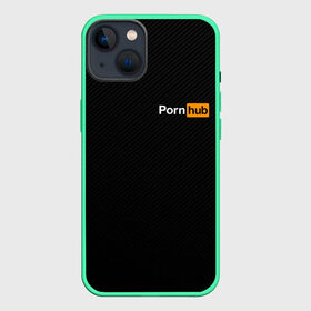 Чехол для iPhone 13 с принтом PORNHUB | ПОРНХАБ (Z) в Курске,  |  | brand | brazzers | hub | mode | бразерс | бренд | мода