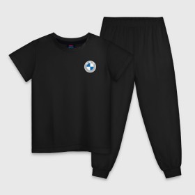 Детская пижама хлопок с принтом BMW LOGO 2020 в Курске, 100% хлопок |  брюки и футболка прямого кроя, без карманов, на брюках мягкая резинка на поясе и по низу штанин
 | bmw | bmw performance | m | motorsport | performance | бмв | бэха | моторспорт