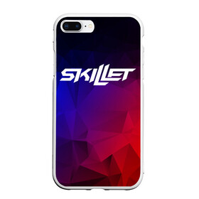 Чехол для iPhone 7Plus/8 Plus матовый с принтом Skillet в Курске, Силикон | Область печати: задняя сторона чехла, без боковых панелей | skillet | альтернативный метал | альтернативный рок | джен леджер | джон купер | индастриал метал | кори купер | сет моррисон | хард рок | христианский метал | христианский рок