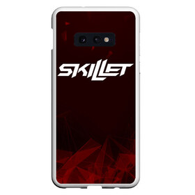 Чехол для Samsung S10E с принтом Skillet в Курске, Силикон | Область печати: задняя сторона чехла, без боковых панелей | Тематика изображения на принте: skillet | альтернативный метал | альтернативный рок | джен леджер | джон купер | индастриал метал | кори купер | сет моррисон | хард рок | христианский метал | христианский рок