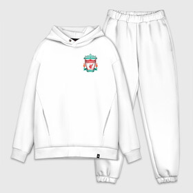 Мужской костюм хлопок OVERSIZE с принтом LIVERPOOL в Курске,  |  | lfc | liverpool | sport | ynwa | ливерпуль | лфк | спорт