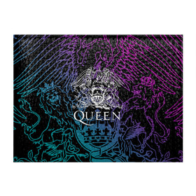 Обложка для студенческого билета с принтом QUEEN в Курске, натуральная кожа | Размер: 11*8 см; Печать на всей внешней стороне | queen | rock | we will rock you | брайан мэи | группа queen | группа квин | джон дикон | квин | королева | король | роджер тейлор | рок | фредди меркьюри