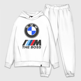 Мужской костюм хлопок OVERSIZE с принтом BMW BOSS | БМВ БОСС в Курске,  |  | Тематика изображения на принте: bmw | bmw performance | m | motorsport | performance | бмв | бэха | моторспорт