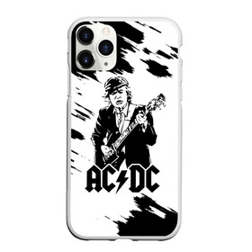 Чехол для iPhone 11 Pro Max матовый с принтом AC DC в Курске, Силикон |  | ac dc | acdc | acdc ас дс | angus | back in black | highway to hell | mckinnon | young | австралийская | ангус янг | ас дс | асдс | блюз | в форме | гитара | группа | крис слэйд | метал | молния | музыка | п | певец | рок | рок н ролл