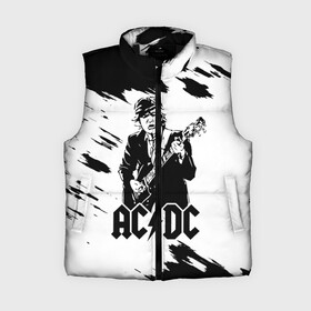 Женский жилет утепленный 3D с принтом AC DC в Курске,  |  | ac dc | acdc | acdc ас дс | angus | back in black | highway to hell | mckinnon | young | австралийская | ангус янг | ас дс | асдс | блюз | в форме | гитара | группа | крис слэйд | метал | молния | музыка | п | певец | рок | рок н ролл