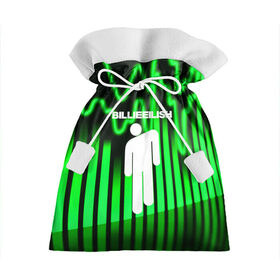 Подарочный 3D мешок с принтом BILLIE ELLISH в Курске, 100% полиэстер | Размер: 29*39 см | billie eilish | singer | айлиш | бейрд о’коннелл | билли | билли айлиш | брюнетка | певица