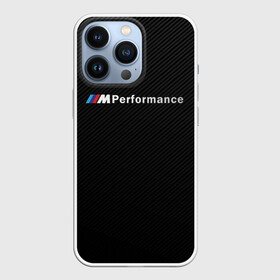 Чехол для iPhone 13 Pro с принтом BMW M PERFORMANCE | БМВ М ПЕРФОРМАНС в Курске,  |  | Тематика изображения на принте: bmw | bmw motorsport | bmw performance | carbon | m | motorsport | performance | sport | бмв | карбон | моторспорт | спорт