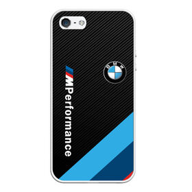 Чехол для iPhone 5/5S матовый с принтом BMW M PERFORMANCE в Курске, Силикон | Область печати: задняя сторона чехла, без боковых панелей | Тематика изображения на принте: bmw | bmw motorsport | bmw performance | carbon | m | motorsport | performance | sport | бмв | карбон | моторспорт | спорт