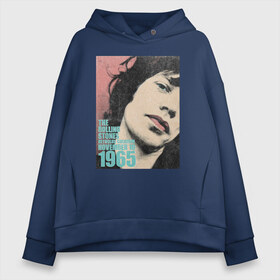 Женское худи Oversize хлопок с принтом Mick Jagger в Курске, френч-терри — 70% хлопок, 30% полиэстер. Мягкий теплый начес внутри —100% хлопок | боковые карманы, эластичные манжеты и нижняя кромка, капюшон на магнитной кнопке | mick jagger | music | rock | rolling stones | музыка | рок