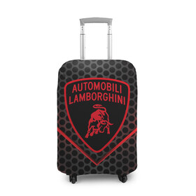 Чехол для чемодана 3D с принтом Lamborghini в Курске, 86% полиэфир, 14% спандекс | двустороннее нанесение принта, прорези для ручек и колес | audi | auto | aventador | lamborghini | murcielago | urus | авто | автомобиль | ам | ламба | ламборгини | машина | машины | спорткар | урус