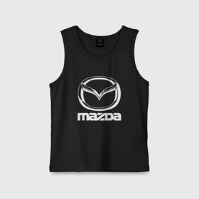 Детская майка хлопок с принтом MAZDA LOGO | МАЗДА ЛОГО в Курске,  |  | auto | mazda | mps | sport | авто | автомобиль | автомобильные | бренд | мазда | марка | машины | мпс | спорт