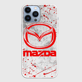 Чехол для iPhone 13 Pro Max с принтом MAZDA RED LOGO | МАЗДА ЛОГО в Курске,  |  | Тематика изображения на принте: auto | mazda | mps | sport | авто | автомобиль | автомобильные | бренд | мазда | марка | машины | мпс | спорт