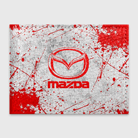 Обложка для студенческого билета с принтом MAZDA RED LOGO | МАЗДА ЛОГО в Курске, натуральная кожа | Размер: 11*8 см; Печать на всей внешней стороне | auto | mazda | mps | sport | авто | автомобиль | автомобильные | бренд | мазда | марка | машины | мпс | спорт