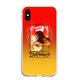 Чехол для iPhone XS Max матовый с принтом Deftones Poster в Курске, Силикон | Область печати: задняя сторона чехла, без боковых панелей | Тематика изображения на принте: chi cheng | chino moreno | deftones | dia de los | diamond eye | дефтонс | серхио вега | стивен карпентер | фрэнк делгадо | чи ченг | чино морено | эйб каннингем