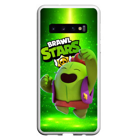 Чехол для Samsung Galaxy S10 с принтом brawn stars Spike Спайк в Курске, Силикон | Область печати: задняя сторона чехла, без боковых панелей | brawl | brawl stars | brawlstars | brawl_stars | jessie | poco | бравл | бравлстарс | поко