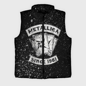 Мужской жилет утепленный 3D с принтом Metallica в Курске,  |  | album | black | concert | heavy | kirk | metal | metallica | music | rock | tolls | джеймс хэтфилд | кирк хэмметт | клифф бёртон | ларс ульрих | метал | металлика | трэш
