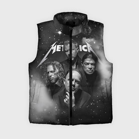 Женский жилет утепленный 3D с принтом Metallica в Курске,  |  | album | black | concert | heavy | kirk | metal | metallica | music | rock | tolls | джеймс хэтфилд | кирк хэмметт | клифф бёртон | ларс ульрих | метал | металлика | трэш