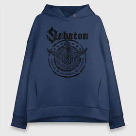 Женское худи Oversize хлопок с принтом Sabaton в Курске, френч-терри — 70% хлопок, 30% полиэстер. Мягкий теплый начес внутри —100% хлопок | боковые карманы, эластичные манжеты и нижняя кромка, капюшон на магнитной кнопке | battle | panzerkampf | primo victoria | sabaton | the art of war | the great war | атака мертвецов | бисмарк | броден | войны | группа | йоаким | латный ботинок | метал | ночные ведьмы | пауэр | рок | рыцарские доспехи | сабатон