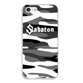 Чехол для iPhone 5/5S матовый с принтом Камуфляж Sabaton в Курске, Силикон | Область печати: задняя сторона чехла, без боковых панелей | Тематика изображения на принте: battle | panzerkampf | primo victoria | sabaton | the art of war | the great war | атака мертвецов | бисмарк | броден | войны | группа | йоаким | латный ботинок | метал | ночные ведьмы | пауэр | рок | рыцарские доспехи | сабатон