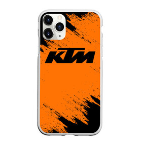 Чехол для iPhone 11 Pro матовый с принтом KTM в Курске, Силикон |  | Тематика изображения на принте: enduro | ktm | moto | motocycle | sportmotorcycle | ктм | мото | мотоспорт