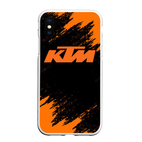 Чехол для iPhone XS Max матовый с принтом KTM в Курске, Силикон | Область печати: задняя сторона чехла, без боковых панелей | enduro | ktm | moto | moto sport | motocycle | sportmotorcycle | ктм | мото | мото спорт | мотоспорт | спорт мото