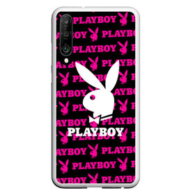 Чехол для Honor P30 с принтом PLAYBOY в Курске, Силикон | Область печати: задняя сторона чехла, без боковых панелей | brand | brazzers | fake taxi | faketaxi | hub | mode | playboy | бразерс | бренд | мода | фейк такси