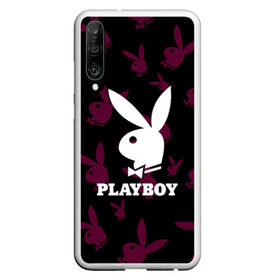 Чехол для Honor P30 с принтом PLAYBOY в Курске, Силикон | Область печати: задняя сторона чехла, без боковых панелей | brand | brazzers | fake taxi | faketaxi | hub | mode | playboy | бразерс | бренд | мода | фейк такси