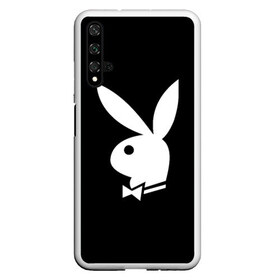 Чехол для Honor 20 с принтом PLAYBOY в Курске, Силикон | Область печати: задняя сторона чехла, без боковых панелей | brand | brazzers | fake taxi | faketaxi | hub | mode | playboy | бразерс | бренд | мода | фейк такси