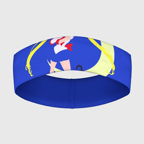 Повязка на голову 3D с принтом СЕЙЛОР И КИСА в Курске,  |  | anime | japan | manga | sailor moon | аниме | девочка | девушка | лунная призма | манга | сейлор мун | сэйлор мун | япония