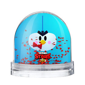 Снежный шар с принтом Brawl Stars Penguin в Курске, Пластик | Изображение внутри шара печатается на глянцевой фотобумаге с двух сторон | penguin | pengvin | pingvin | пенгвин | пингвин