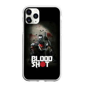 Чехол для iPhone 11 Pro матовый с принтом BloodShot в Курске, Силикон |  | Тематика изображения на принте: bloodshot | valiant | vin diesel | бладшот | вин дизель | кино | фильм | фильм 2020