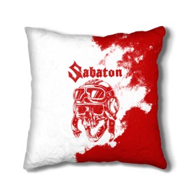 Подушка 3D с принтом Sabaton в Курске, наволочка – 100% полиэстер, наполнитель – холлофайбер (легкий наполнитель, не вызывает аллергию). | состоит из подушки и наволочки. Наволочка на молнии, легко снимается для стирки | battle | panzerkampf | primo victoria | sabaton | the art of war | the great war | атака мертвецов | бисмарк | броден | войны | группа | йоаким | латный ботинок | метал | ночные ведьмы | пауэр | рок | рыцарские доспехи | сабатон