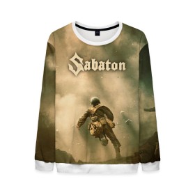 Мужской свитшот 3D с принтом Sabaton в Курске, 100% полиэстер с мягким внутренним слоем | круглый вырез горловины, мягкая резинка на манжетах и поясе, свободная посадка по фигуре | battle | panzerkampf | primo victoria | sabaton | the art of war | the great war | атака мертвецов | бисмарк | броден | войны | группа | йоаким | латный ботинок | метал | ночные ведьмы | пауэр | рок | рыцарские доспехи | сабатон