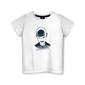 Детская футболка хлопок с принтом Little Big в Курске, 100% хлопок | круглый вырез горловины, полуприлегающий силуэт, длина до линии бедер | 