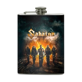 Фляга с принтом Sabaton в Курске, металлический корпус | емкость 0,22 л, размер 125 х 94 мм. Виниловая наклейка запечатывается полностью | battle | panzerkampf | primo victoria | sabaton | the art of war | the great war | атака мертвецов | бисмарк | броден | войны | группа | йоаким | латный ботинок | метал | ночные ведьмы | пауэр | рок | рыцарские доспехи | сабатон