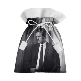 Подарочный 3D мешок с принтом Роберт Паттинсон в Курске, 100% полиэстер | Размер: 29*39 см | Тематика изображения на принте: batman | robert pattinson | the batman | twilight | бэтмен | роберт паттинсон | сумерки
