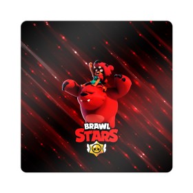 Магнит виниловый Квадрат с принтом Brawl stars Nita Нита в Курске, полимерный материал с магнитным слоем | размер 9*9 см, закругленные углы | brawl | brawl stars | brawlstars | brawl_stars | jessie | nita | бравл | бравлстарс | нита