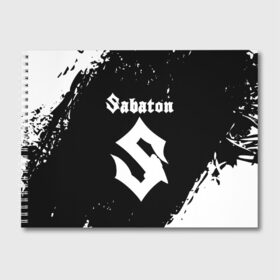 Альбом для рисования с принтом SABATON в Курске, 100% бумага
 | матовая бумага, плотность 200 мг. | Тематика изображения на принте: sabaton | skull | даниель муллбак | йоаким броден | крис рёланд | оскар монтелиус | пэр сундстрём | рикард сунден | сабатон | скелет | тоббе энглунд | томми юханссон | ханнес ван дал | черепа