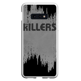 Чехол для Samsung S10E с принтом The Killers Logo в Курске, Силикон | Область печати: задняя сторона чехла, без боковых панелей | brandon flowers | david keuning | killers | альтернативный рок | брэндон флауэрс | дэйв кенинг | инди рок | постпанк ривайвл | хартленд рок