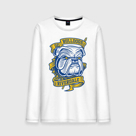 Мужской лонгслив хлопок с принтом GO BULLDOGS в Курске, 100% хлопок |  | arch2ie | betty cooper | cw | go bulldogs | jughead | pop s | riverdale | vdgerir | ривердейл | сидаб