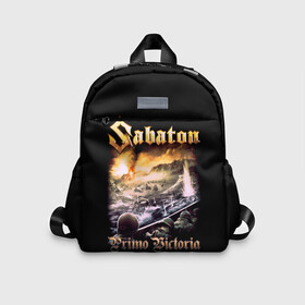 Детский рюкзак 3D с принтом SABATON. в Курске, 100% полиэстер | лямки с регулируемой длиной, сверху петелька, чтобы рюкзак можно было повесить на вешалку. Основное отделение закрывается на молнию, как и внешний карман. Внутри дополнительный карман. По бокам два дополнительных кармашка | sabaton | даниель муллбак | йоаким броден | крис рёланд | оскар монтелиус | пэр сундстрём | рикард сунден | сабатон | тоббе энглунд | томми юханссон | ханнес ван дал