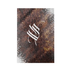 Обложка для паспорта матовая кожа с принтом Stigmata в Курске, натуральная матовая кожа | размер 19,3 х 13,7 см; прозрачные пластиковые крепления | Тематика изображения на принте: music | rock | stigmata | альтернатива | музыка | рок | стигмата | тарас уманский