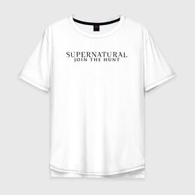 Мужская футболка хлопок Oversize с принтом Supernatural Angel Wings в Курске, 100% хлопок | свободный крой, круглый ворот, “спинка” длиннее передней части | supernatural | vdzabma | сверхъестественное