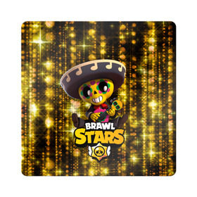 Магнит виниловый Квадрат с принтом Brawl Stars Poco в Курске, полимерный материал с магнитным слоем | размер 9*9 см, закругленные углы | brawl | brawl stars | brawlstars | brawl_stars | jessie | poco | бравл | бравлстарс | поко